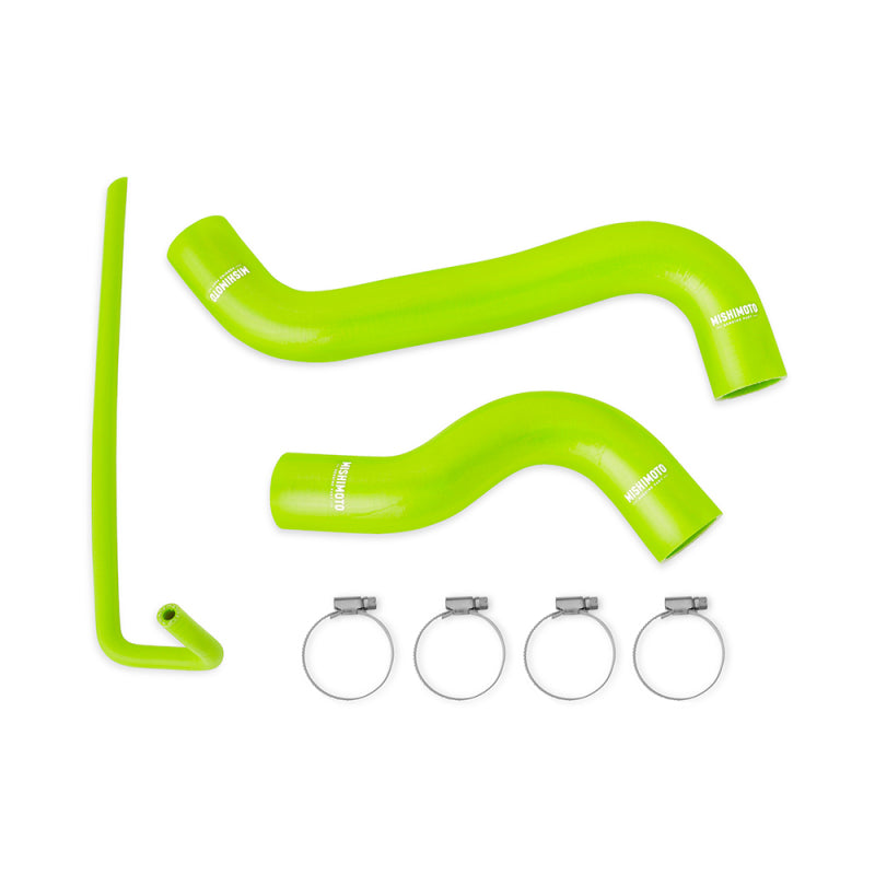 Mishimoto 2015+ Subaru WRX Silicone Radiator Coolant Hose Kit - Neon Yellow Hoses Mishimoto