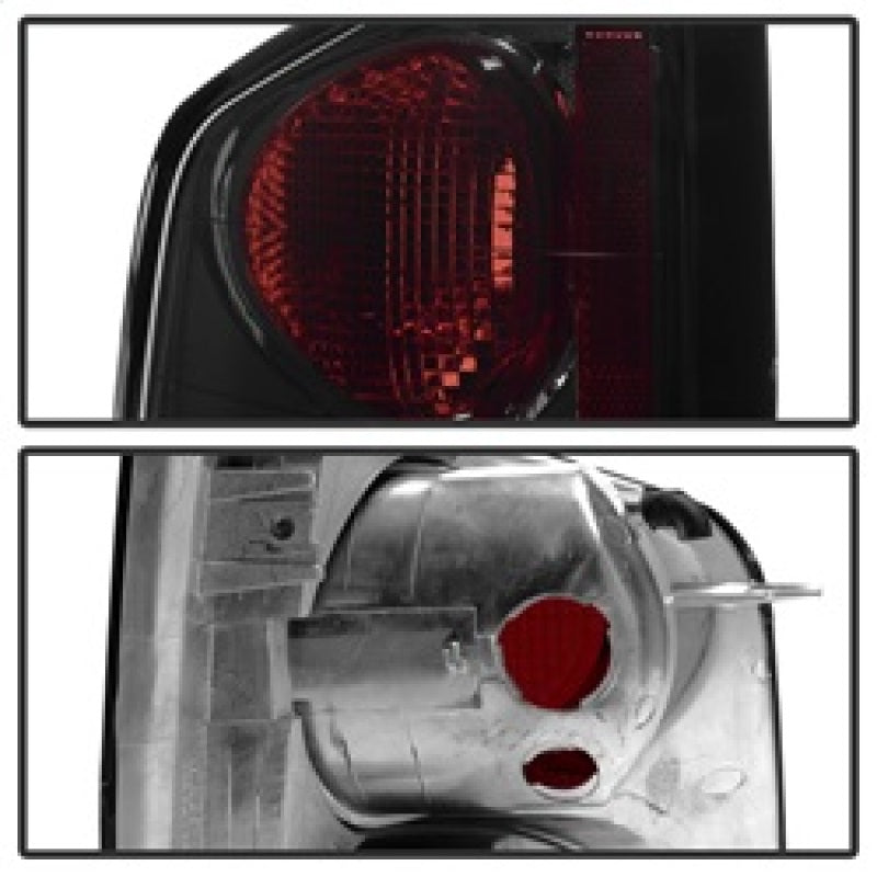Spyder Chevy S10 94-04/GMC Sonoma 94-04/Isuzu Hombre 96-00 Euro Tail Lights Smke ALT-YD-CS1094-SM Tail Lights SPYDER