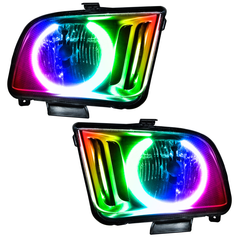 Oracle 05-09 Ford Mustang SMD HL - ColorSHIFT w/ 2.0 Controller Headlights ORACLE Lighting