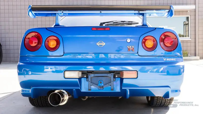 GReddy Titanium Trust PE-TR Tip L 110MM x 115MM - Titanium Burnt Finish Catback GReddy
