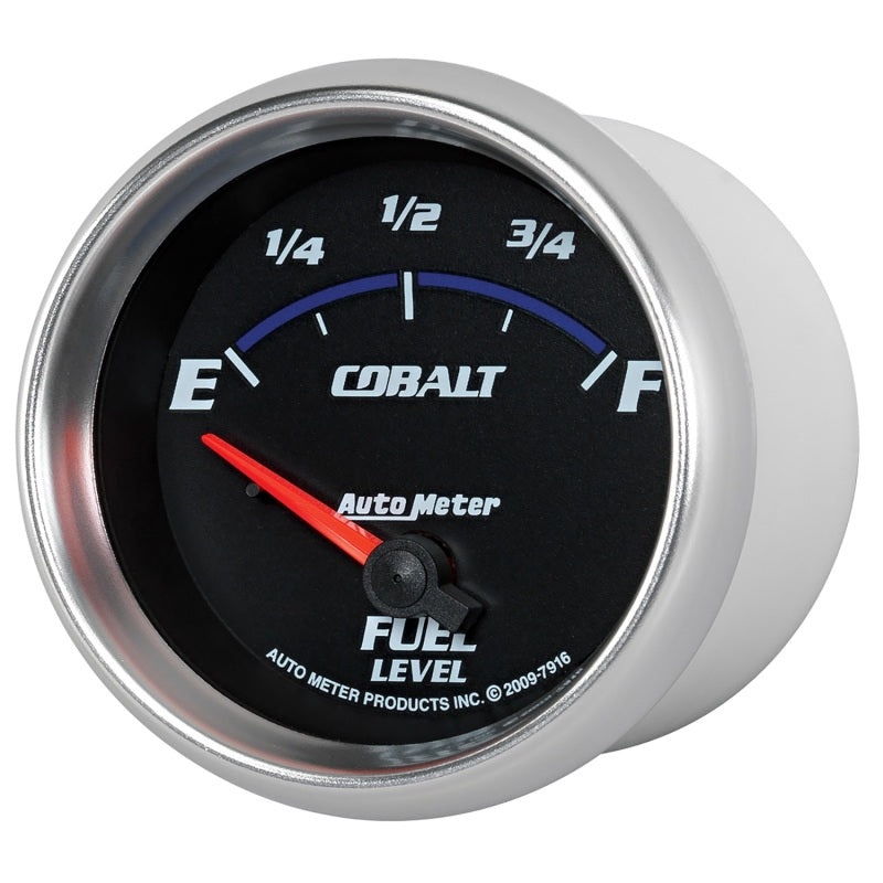 Autometer Cobalt 66.7mm 240-33 ohms Short Sweep Electronic Fuel Level Gauge Gauges AutoMeter