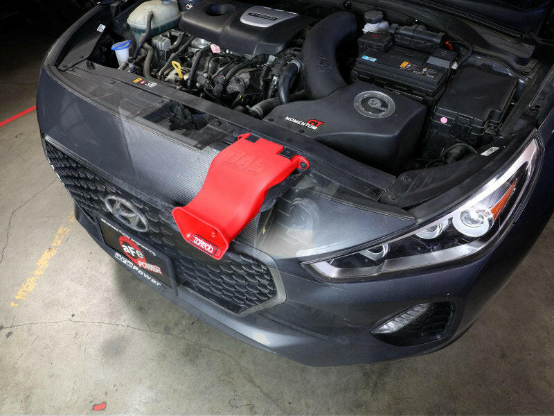 aFe 18-20 Hyundai Elantra GT L4-1.6L (t) Takeda Momentum Dynamic Air Scoop - Red Cold Air Intakes aFe