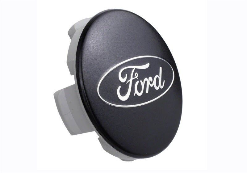 Ford Racing Ford Car Black & Chrome Wheel Center Cap Kit - Satin Wheel Center Caps Ford Racing