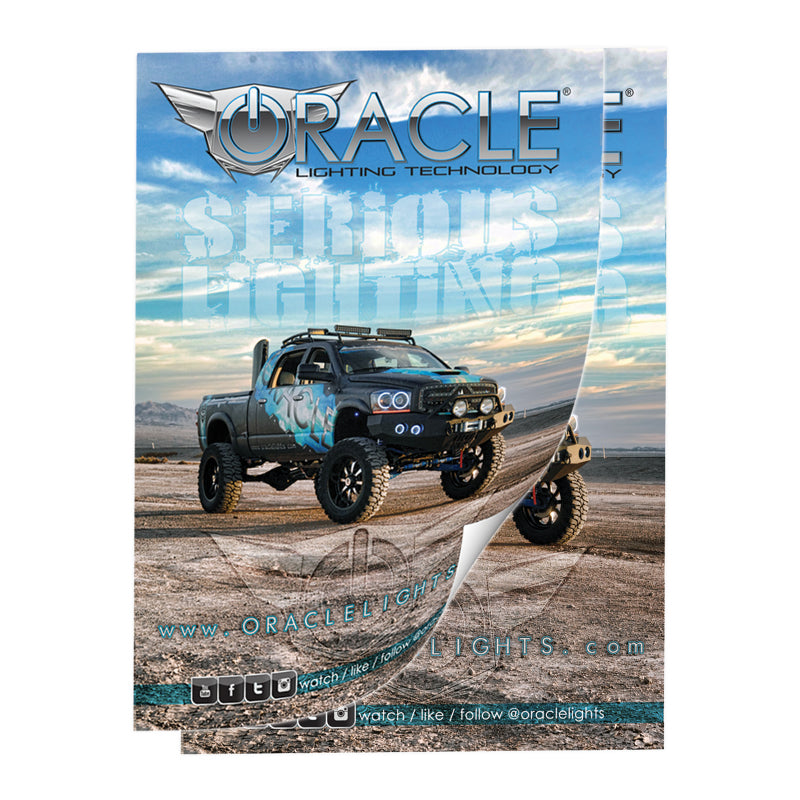 Oracle Ram Poster 27in x in Flashlights ORACLE Lighting