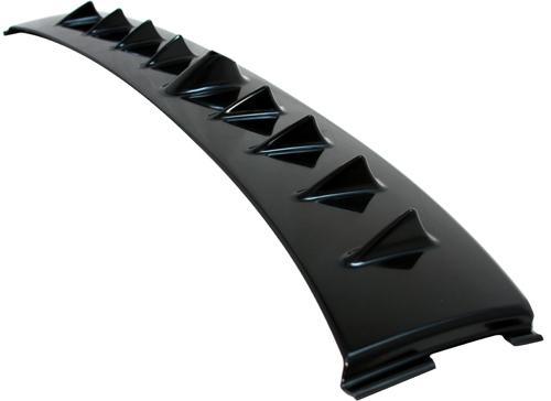 BLOX Racing 13-14 Scion/Subaru FR-S/BRZ Vortex Generator Fins with Shark Fin - ABS Black Vortex Generators BLOX Racing