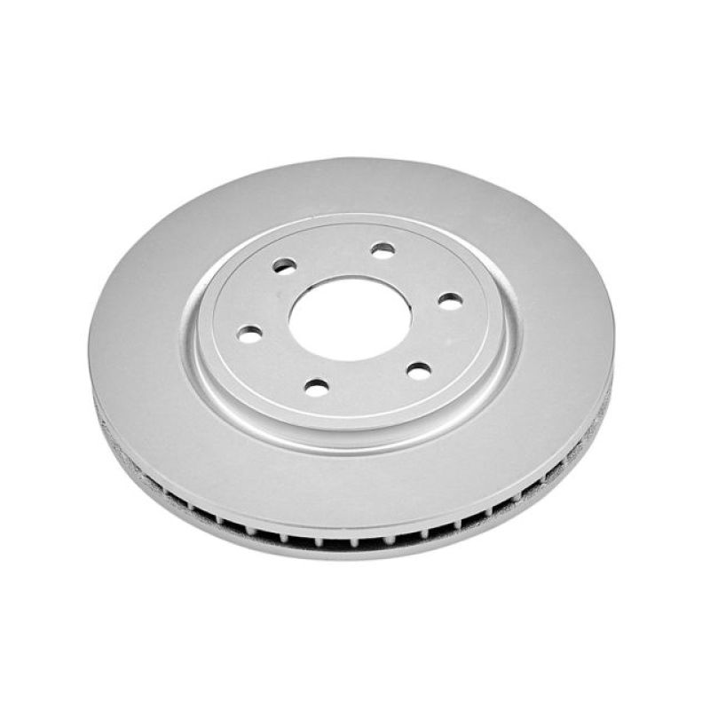 Power Stop 05-18 Nissan Frontier Front Evolution Geomet Coated Rotor Brake Rotors - OE - Cryo PowerStop
