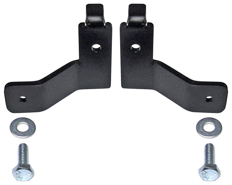 RockJock JK Brake Line Relocation Bracket Kit Front Brackets RockJock