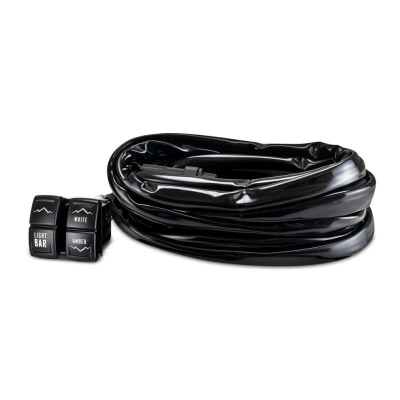 Borne Off-Road Light Bar Wire Harness For 10-20in Bar Light Bars & Cubes Borne Off-Road