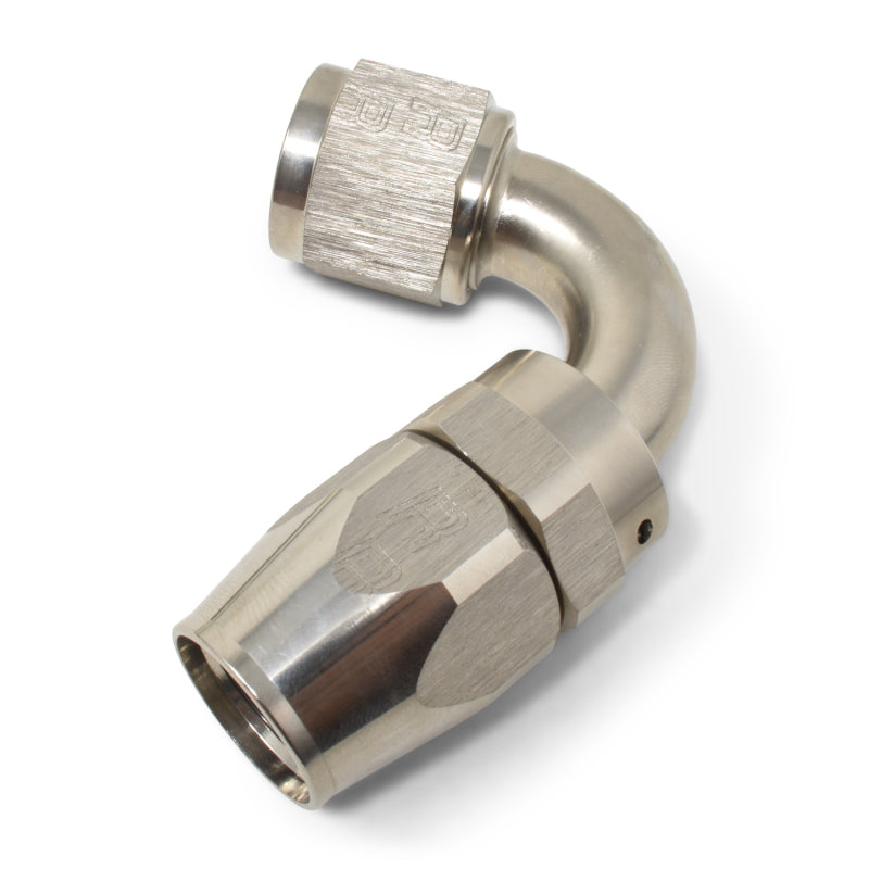 Russell Performance -10 AN Endura 120 Degree Full Flow Swivel Hose End (With 15/16in Radius) Fittings Russell