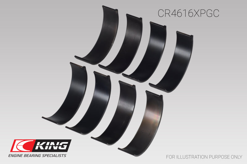 King Engine Bearings Subaru Fa20/ Toyota 4U-GSE Connecting Rod Bearing Set - Size +0.05mm Bearings King Engine Bearings