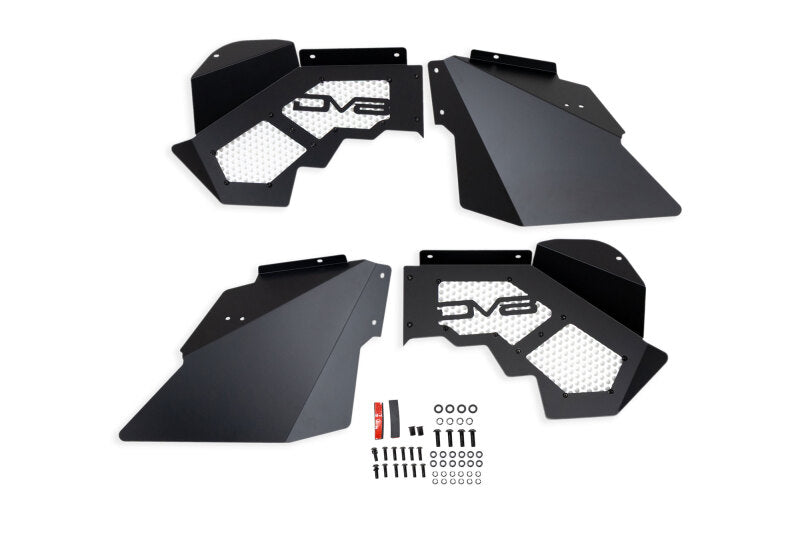 DV8 Offroad 2007-2018 Jeep Wrangler JK Front Inner Fenders Wheel Well Liners DV8 Offroad