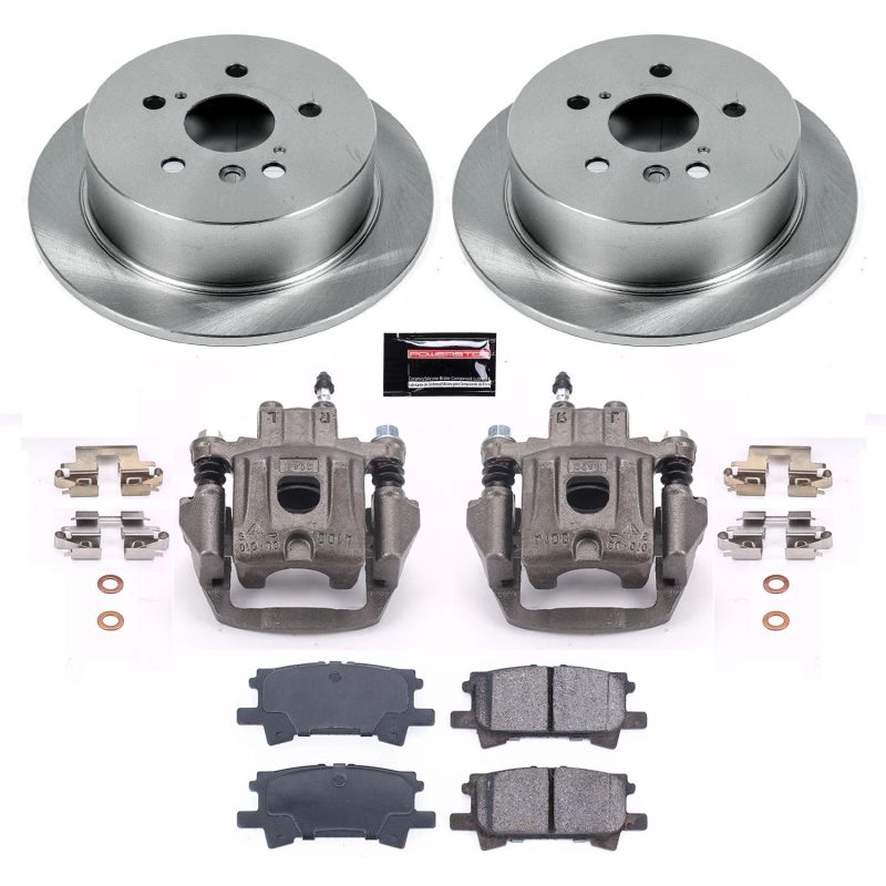 Power Stop 04-06 Lexus RX330 Rear Autospecialty Brake Kit w/Calipers Brake Kits - OE PowerStop