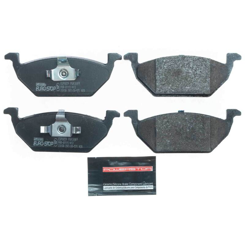 Power Stop 11-15 Volkswagen Jetta Euro-Stop ECE-R90 Front Brake Pads Brake Pads - OE PowerStop