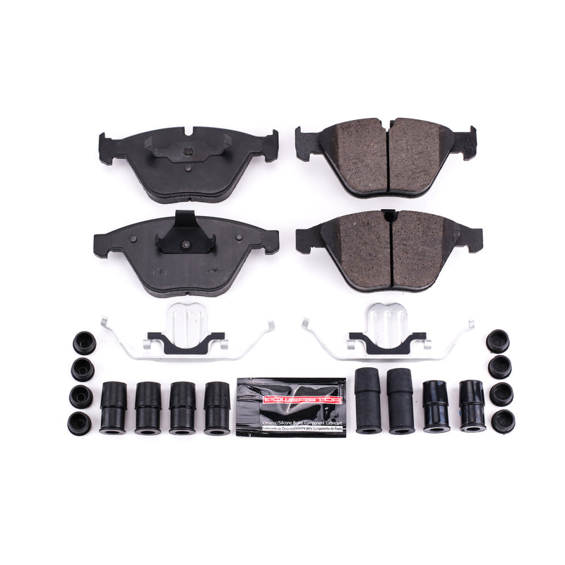 Power Stop 08-13 BMW 328i Front Z23 Evolution Sport Brake Pads w/Hardware Brake Pads - Performance PowerStop