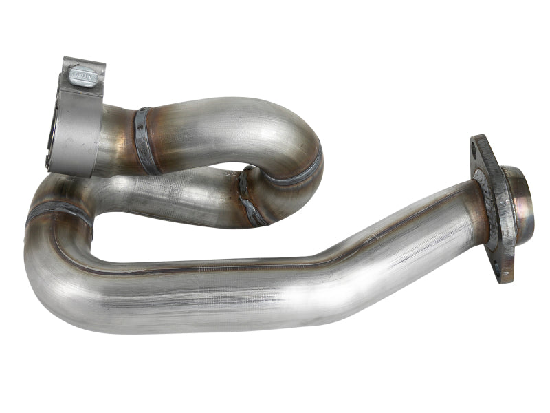 aFe POWER Twisted Steel Loop Relocation Pipe 2018 Jeep Wrangler (JL) V6-3.6L X Pipes aFe