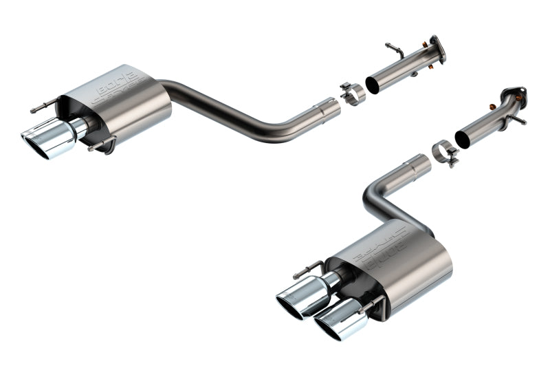 Borla 15-24 Lexus RC F Axle-Back Exhaust System S-Type Axle Back Borla