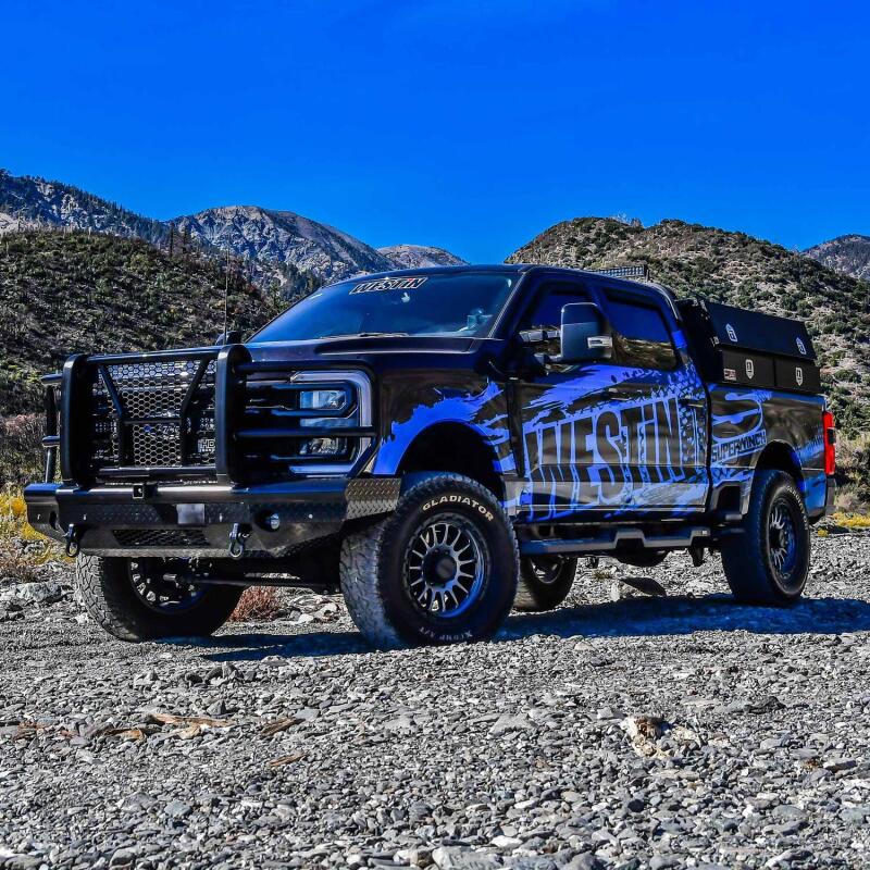 Westin 2023+ Ford F250/F350 HDX Bandit Front Bumper - Textured Black Bumpers - Steel Westin