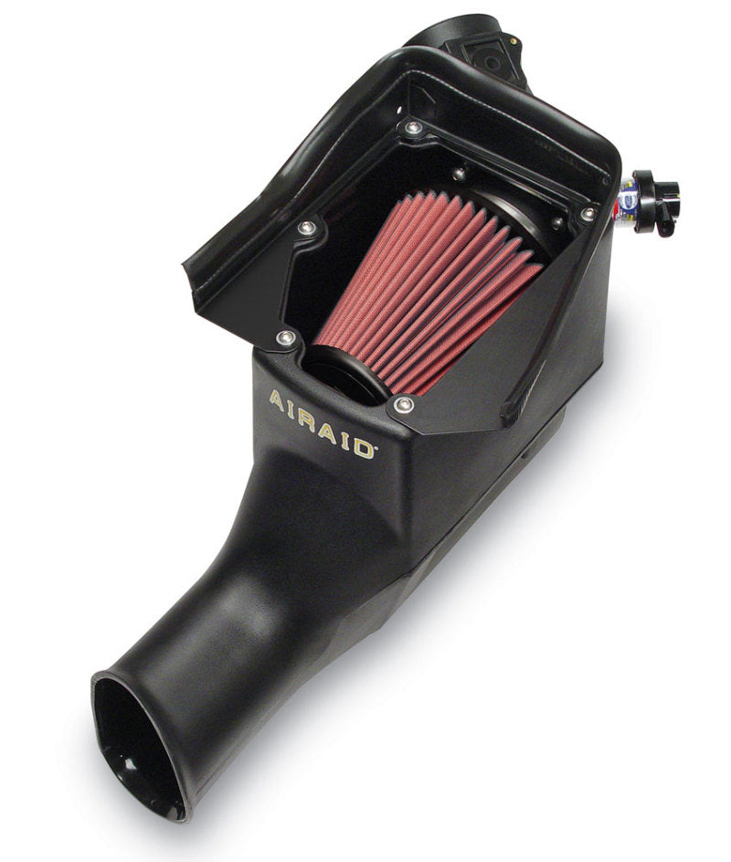 Airaid 03-07 Ford Power Stroke 6.0L Diesel MXP Intake System w/o Tube (Oiled / Red Media) Cold Air Intakes Airaid