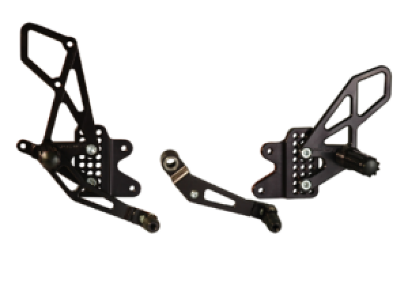 Vortex Racing 6-10 Suzuki GSX-R600, GSX-R750 Rear Set- Black Bike Stands Vortex Racing