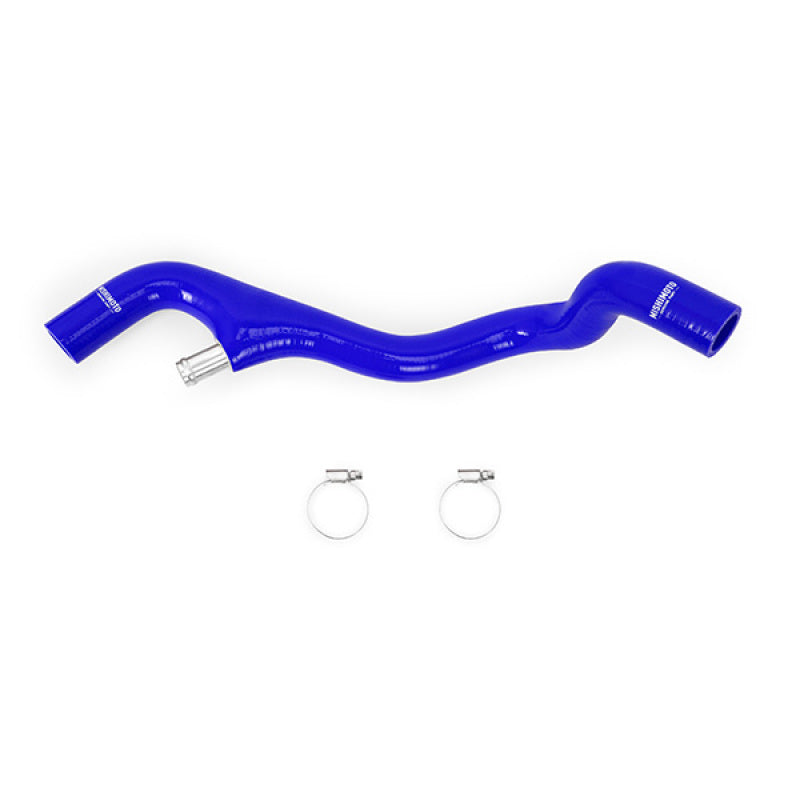 Mishimoto 05-07 Ford F-250/F-350 6.0L Powerstroke Lower Overflow Blue Silicone Hose Kit Hoses Mishimoto