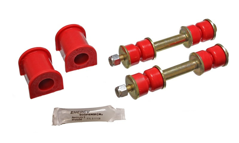Energy Suspension 86-97 Nissan 720 & Hardbody PickUp 4WD Red 20mm Front Sway Bar Frame Bushings Bushing Kits Energy Suspension