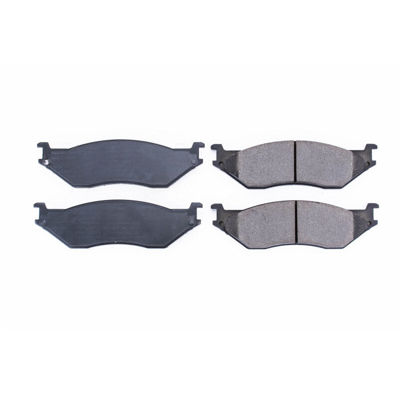 Power Stop 2002 Ford E-550 Econoline Super Duty Front or Rear Z16 Evolution Ceramic Brake Pads Brake Pads - OE PowerStop