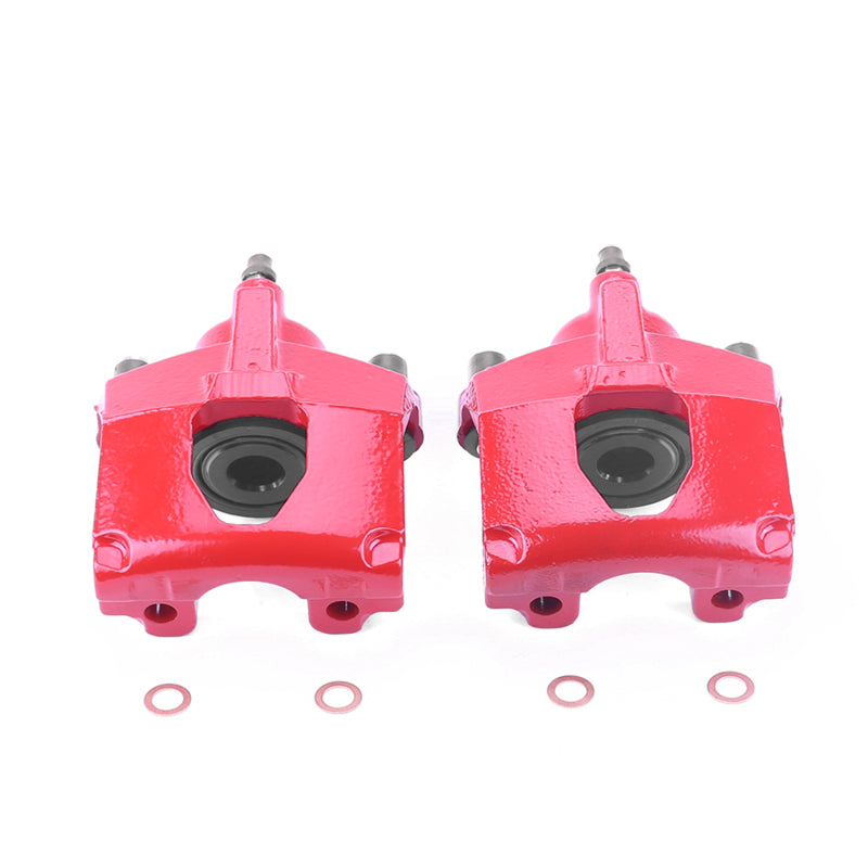 Power Stop 00-07 Chrysler Town & Country Rear Red Calipers w/o Brackets - Pair Brake Calipers - Perf PowerStop