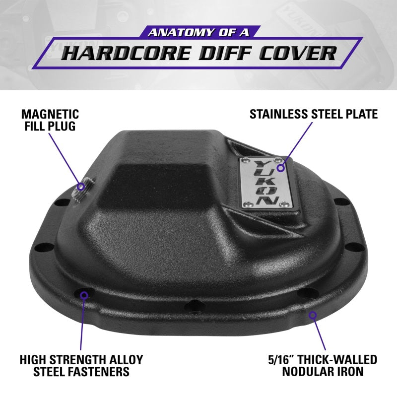 Yukon Gear Hardcore Diff Cover for 8.8in Ford Diff Covers Yukon Gear & Axle