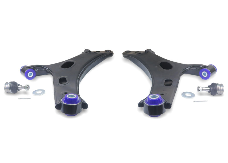 SuperPro 2014 Subaru Forester 2.5i Touring Front Lower Control Arm Set w/ Bushings Control Arms Superpro