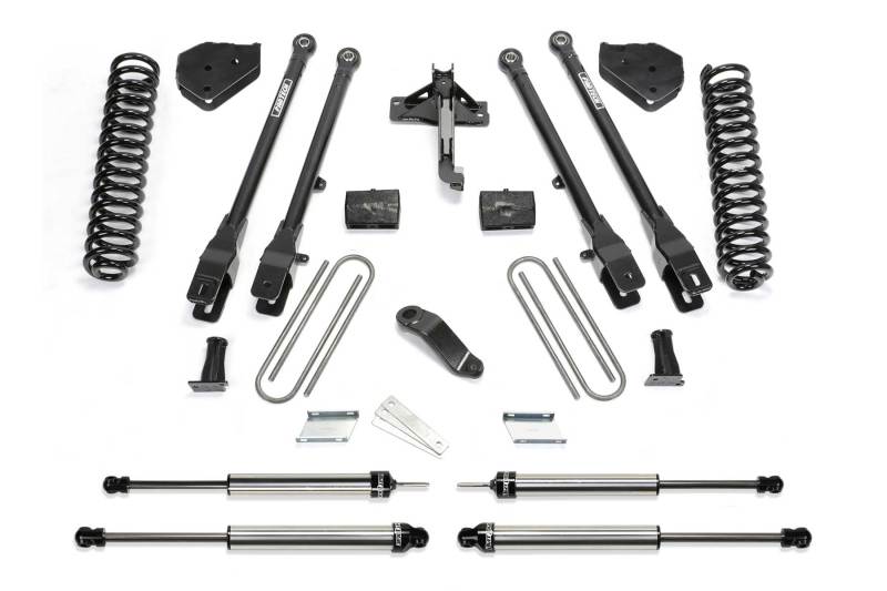 Fabtech 17-21 Ford F250/F350 4WD Gas 4in 4Link Sys w/Coils & Dlss Shks Lift Kits Fabtech