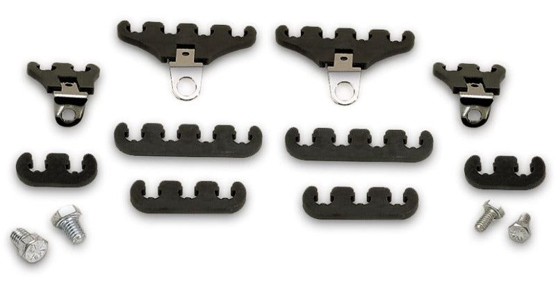 Moroso Chevrolet Small Block Under-Header Ignition Wire Loom Kit C- 7-9mm - Black Wire Loom Moroso