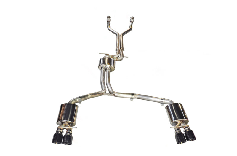 AWE Tuning Audi C7 / C7.5 S6 4.0T Touring Edition Exhaust - Polished Silver Tips Catback AWE Tuning