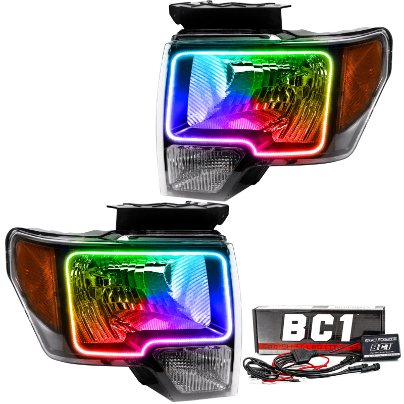 Oracle 09-14 Ford F-150 LED HL - ColorSHIFT w/ BC1 Controller Headlights ORACLE Lighting