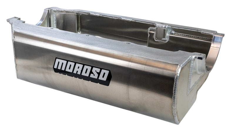 Moroso BBC Mark IV 4 Pickup Dry Sump 7-1/2in Deep Aluminum Oil Pan (w/o Starter Notch) Oil Pans Moroso