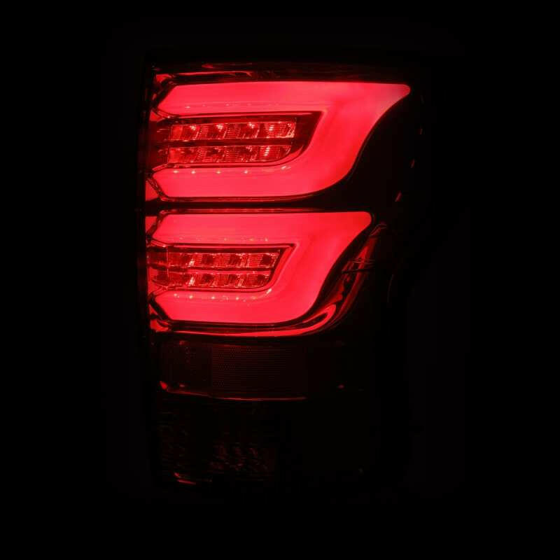 AlphaRex 07-13 Toyota Tundra PRO-Series LED Tail Lights Jet Black Tail Lights AlphaRex