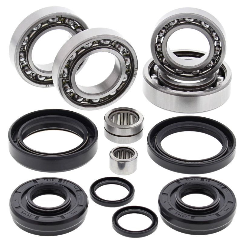 All Balls Racing 09-14 Honda TRX420 FA IRS Differential Bearing & Seal Kit Front Differentials All Balls Racing