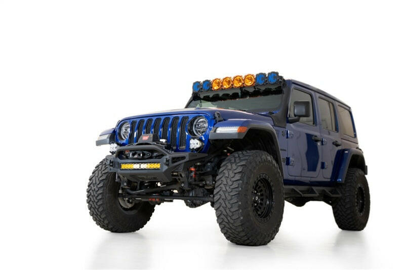 Addictive Desert Designs 18-23 Jeep JL/JT Rock Fighter Front Bumper Bumpers - Steel Addictive Desert Designs