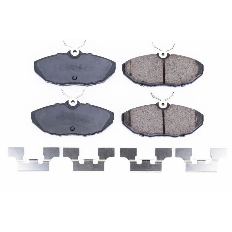 Power Stop 2005 Jaguar Vanden Plas Rear Z17 Evolution Ceramic Brake Pads w/Hardware Brake Pads - OE PowerStop