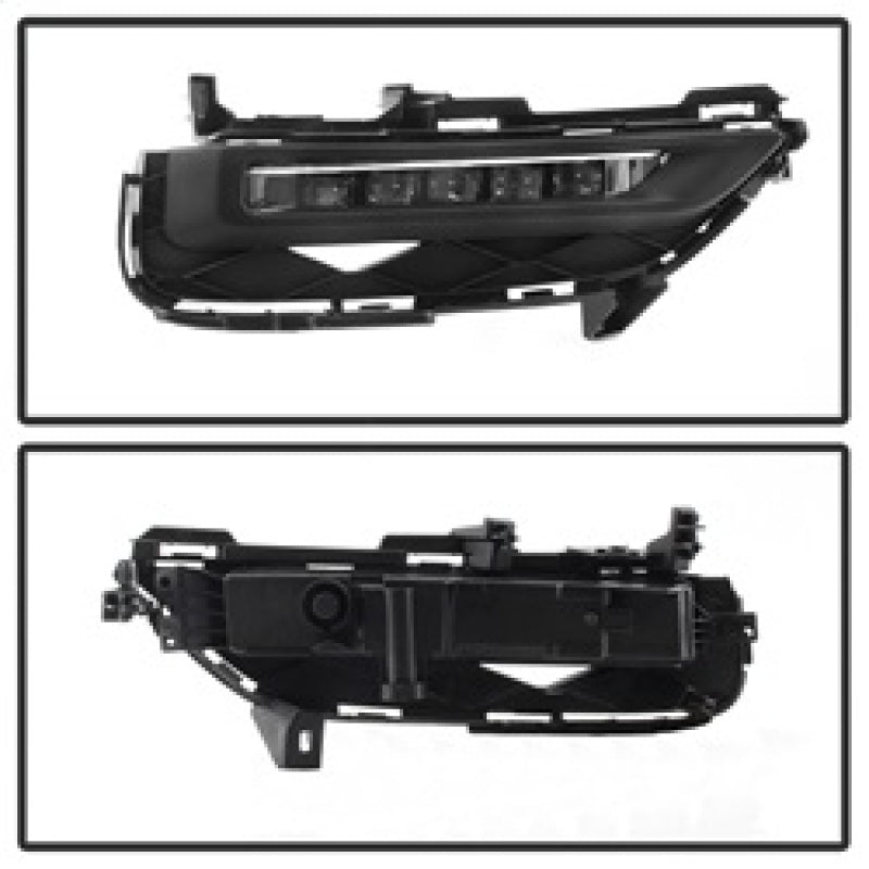 Spyder Honda Accord Coupe 2016-2017 OEM LED Fog Lights W/Switch- Clear FL-HA2016-2D-LED-C Fog Lights SPYDER