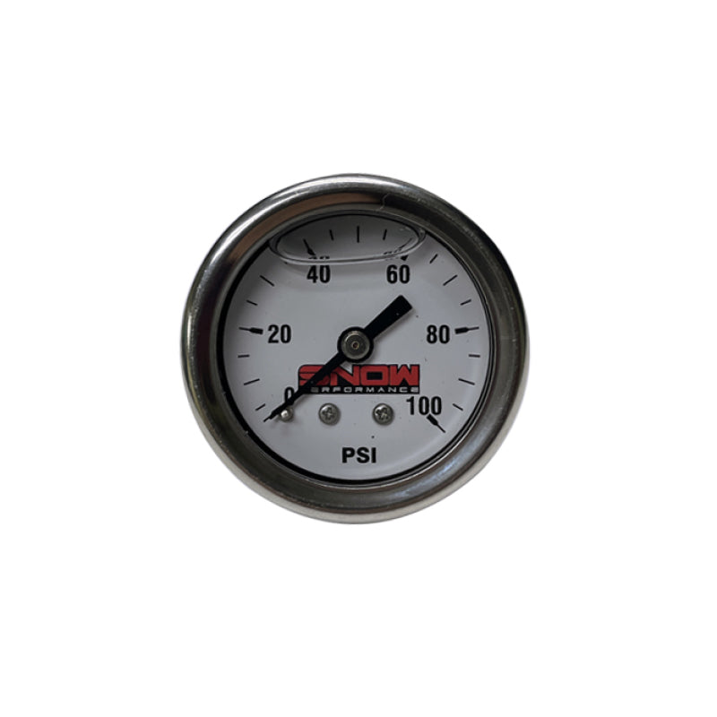 Snow 0-100PSI Fuel Pressure Gauge (1/8in NPT) Gauges Snow Performance