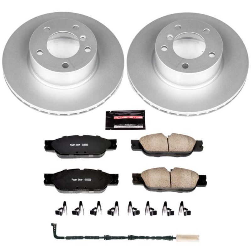 Power Stop 2007 BMW 328i Front Z23 Evolution Sport Coated Brake Kit Brake Kits - Performance D&S PowerStop