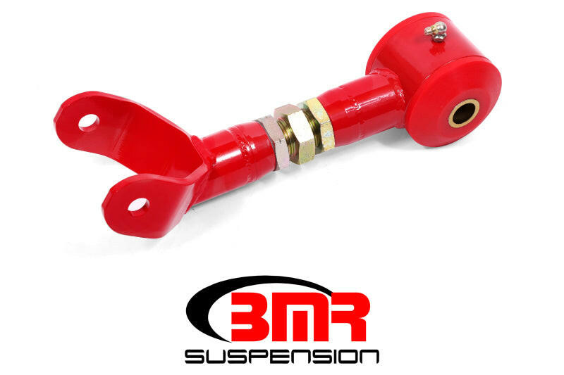 BMR 11-14 S197 Mustang Upper Control Arm On-Car Adj. (Polyurethane) - Red Control Arms BMR Suspension