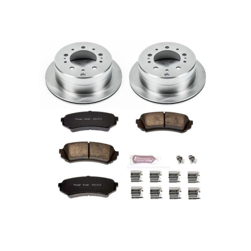 Power Stop 98-07 Lexus LX470 Rear Autospecialty Brake Kit Brake Kits - OE PowerStop
