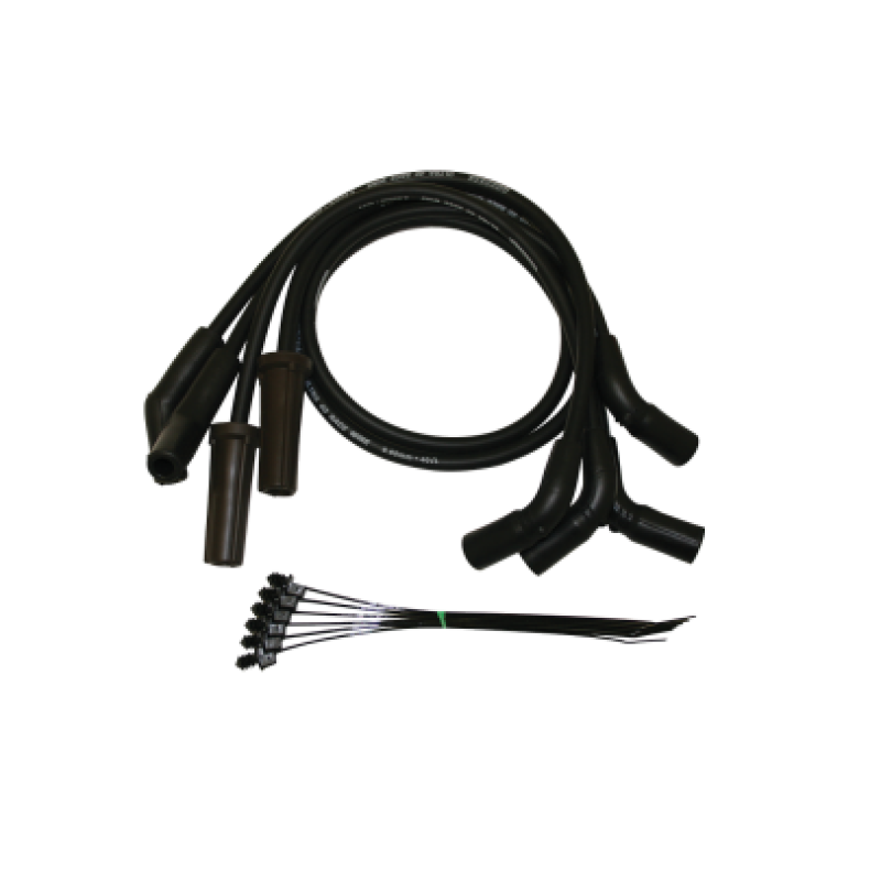 Moroso Harley-Davidson Milwaukee 8.65 Spiral Core Wire Set - Black Oil Separators Moroso