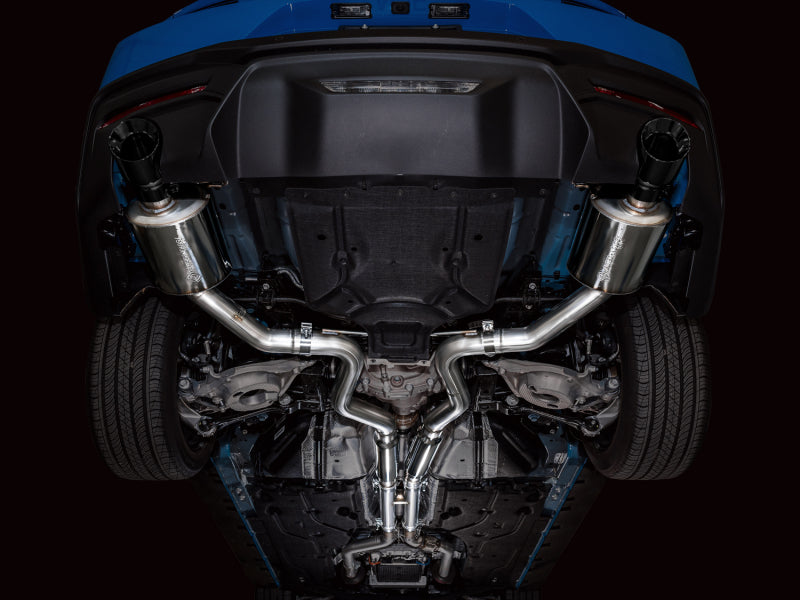 AWE Tuning 2024 Ford Mustang GT Fastback S650 RWD Touring Catback Exhaust w/ Dual Diamond Black Tips Catback AWE Tuning