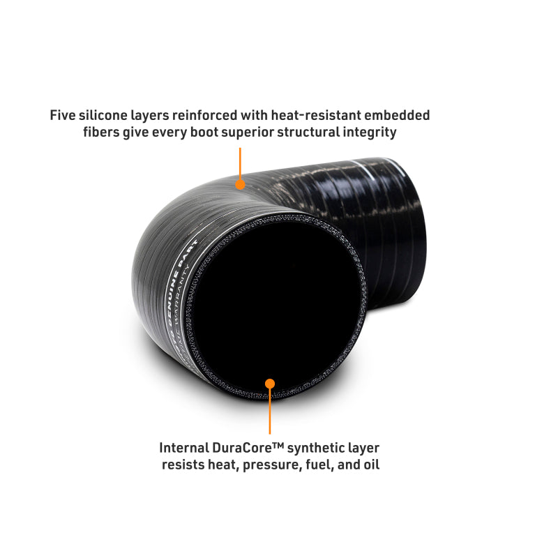 Mishimoto Duracore 4in 90 Degree Coupler Silicone Couplers & Hoses Mishimoto