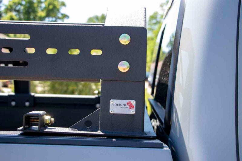 Fishbone Offroad 05-22 Toyota Tundra Bed Rack 74In Bed Tackle Rack Bed Racks Fishbone Offroad