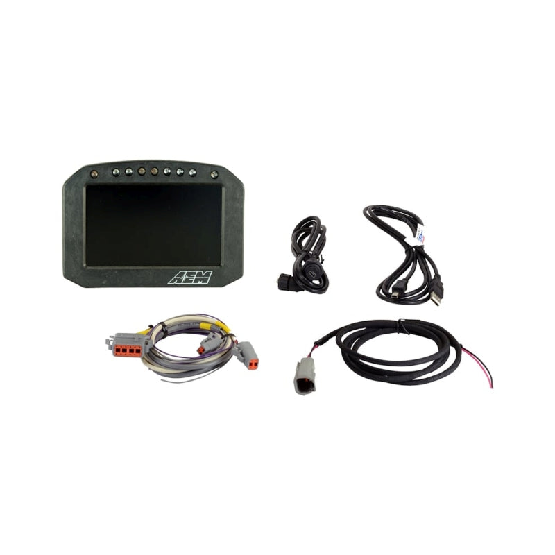 AEM CD-5L Carbon Logging Flush Digital Dash Display Gauges AEM