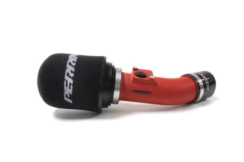 PERRIN 02-07 Subaru WRX/STi / 04-08 Forester XT Short Ram Intake - Red Cold Air Intakes Perrin Performance