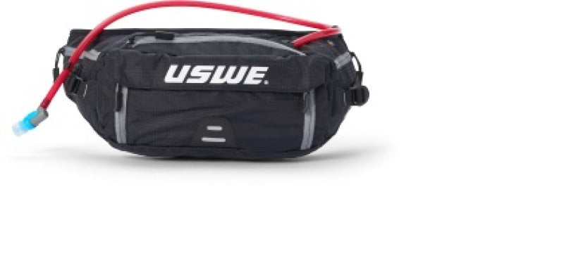 USWE Zulo Waist Pack 2L - Carbon Black Bags - Hydration Packs USWE